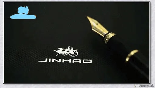 Exquisite executive fountain pen with flexible calligraphy nib for elegant writing