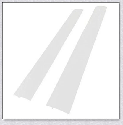Stove Counter Gap Covers in silicone material, designed to prevent small items and spills from falling between the stove and countertop