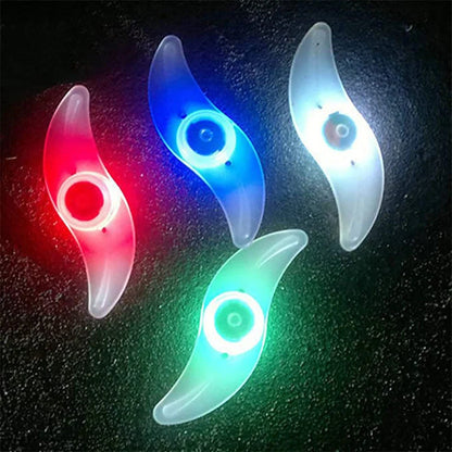 Waterproof LED bicycle spoke light for enhanced night-time visibility