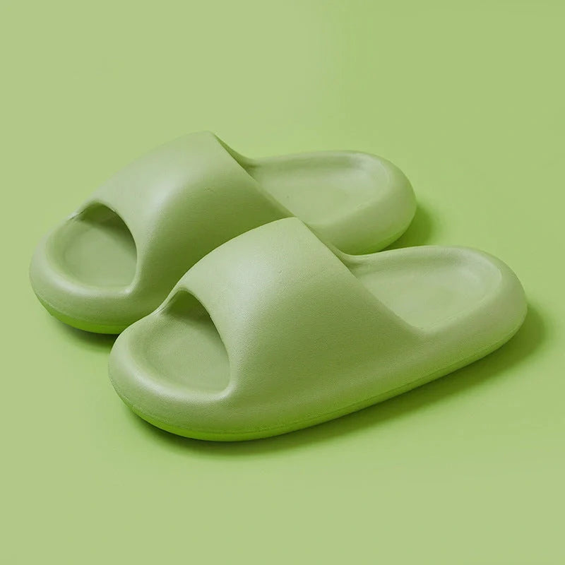 Bread Shoes Soft Slippers in candy colours with 3.5cm thick sole