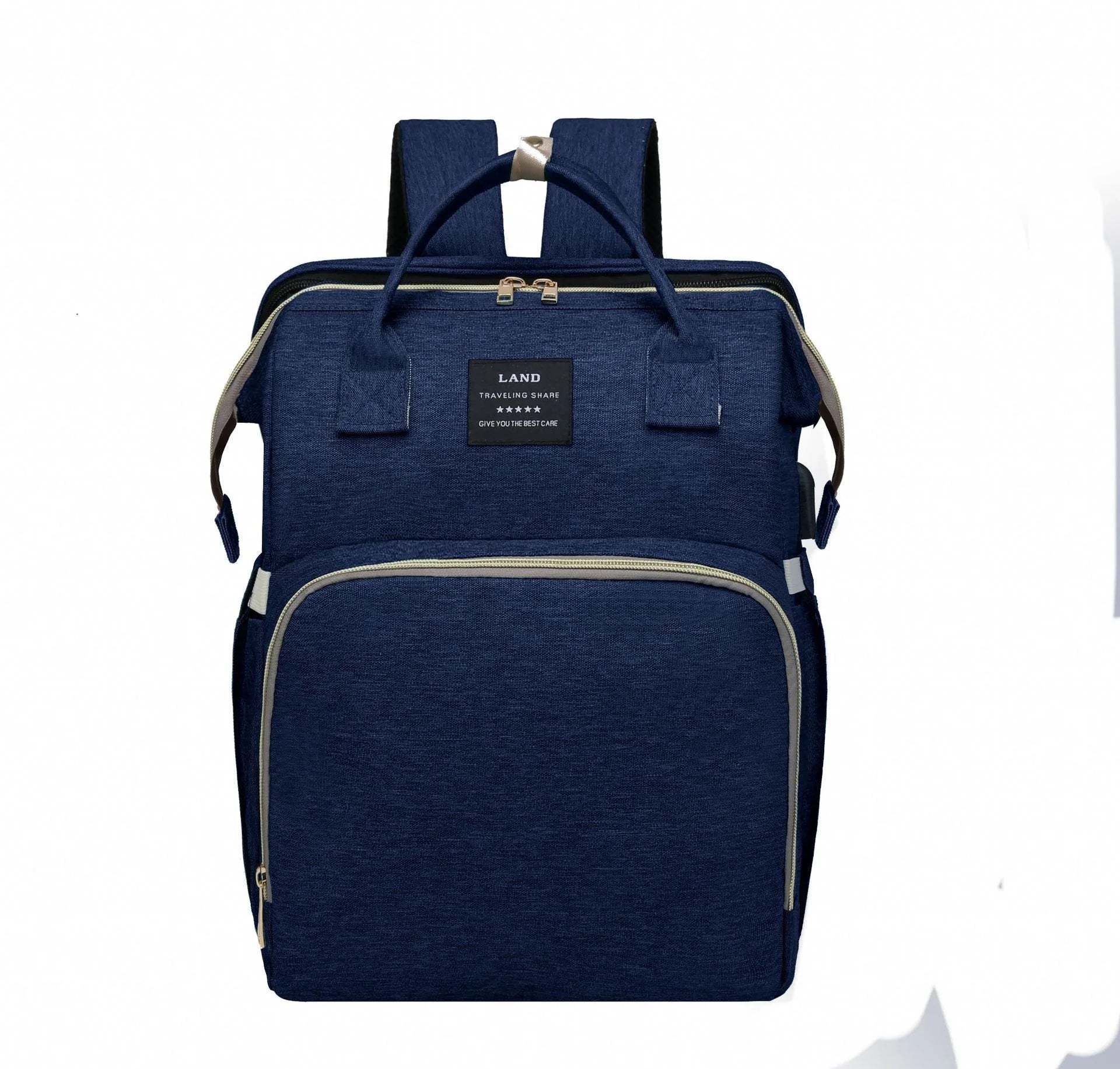 New Mummy Baby Crib Backpack with insulated milk storage compartment and large capacity