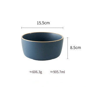 Pure Colour Matte Ceramic Plate Set with sesame point glaze in pink, grey, white, and blue