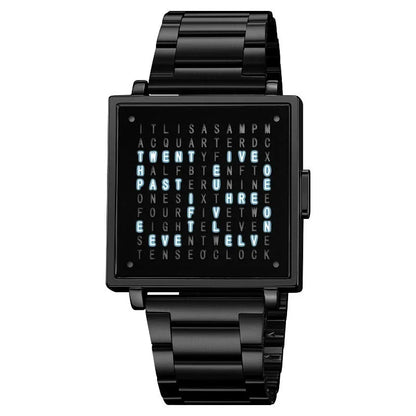 Rugged military-style wristwatch with stainless steel case and luminous hands for men and women in the UK