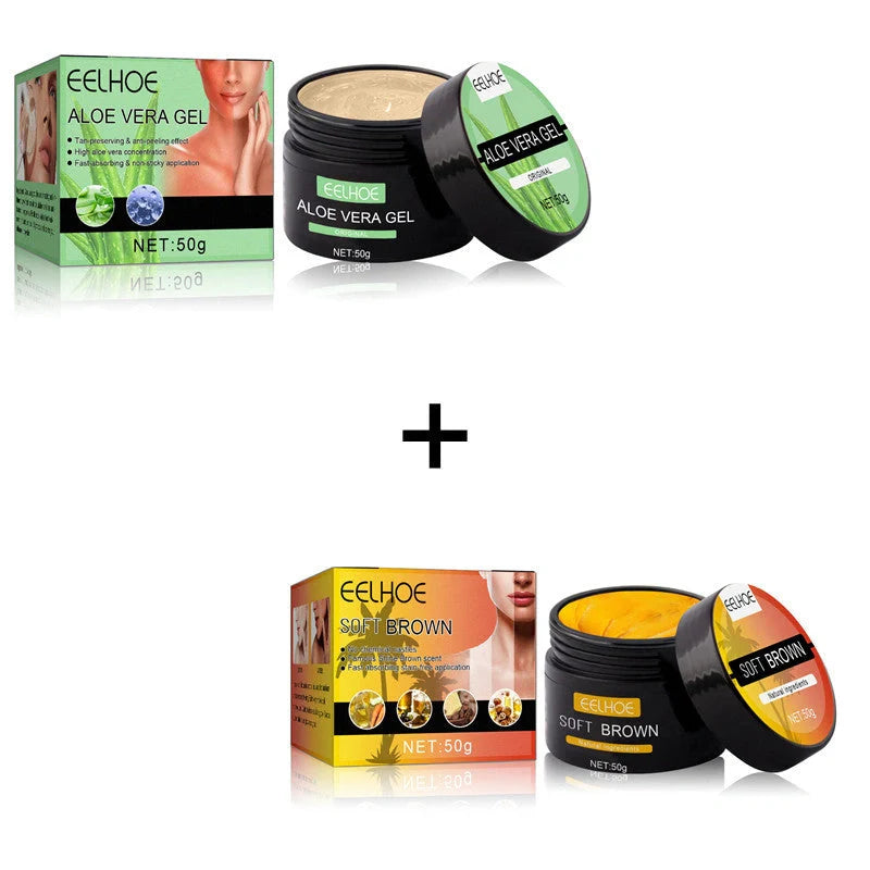 Wheat Complexion Body Tanning Moisturising Cream 50g compact size