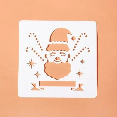 DIY Christmas Hand Tent Album Grow Up Template for creative crafting