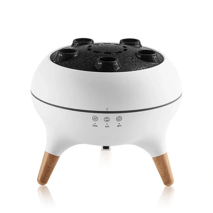 Intelligent Jellyfish Ultrasonic Air Humidifier in white with remote control