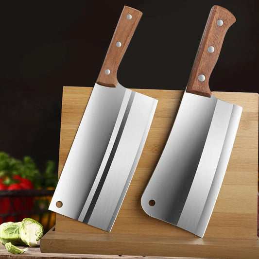 Stainless steel machete with modern design for gardening and outdoor use