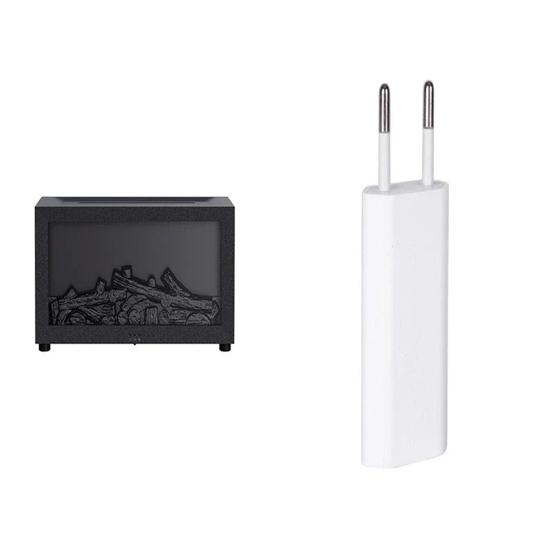 Flame Aromatherapy Diffuser with 3D flame effect, mood lighting, and essential oil diffusion capabilities
