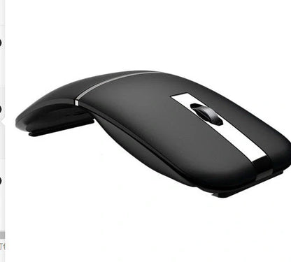 Dual-mode Bluetooth wireless mouse with 180° folding design in various colors