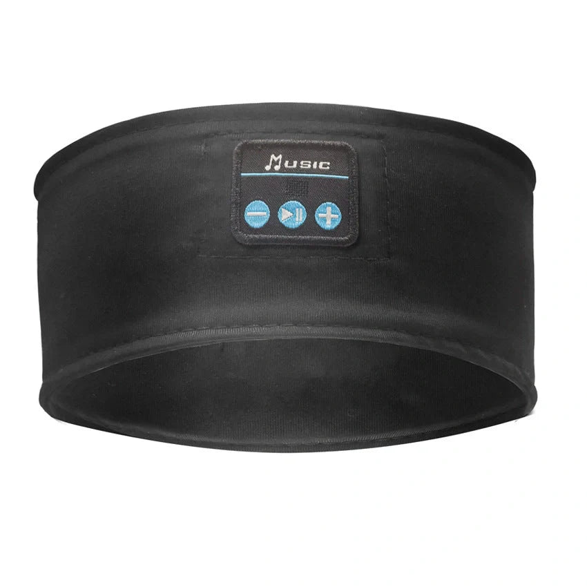 Wireless music headband with Bluetooth, hands-free calling, and voice control features