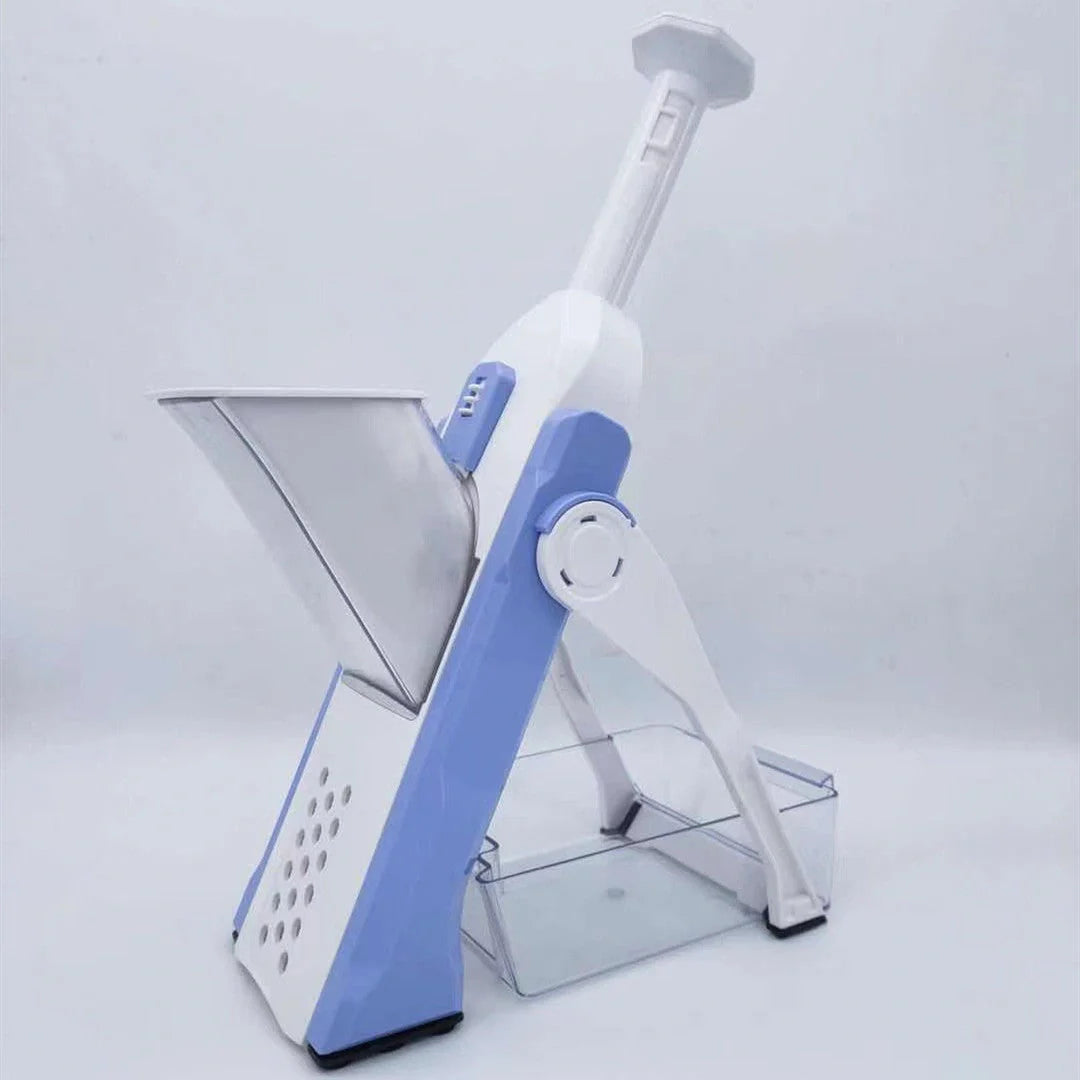Multifunctional Vegetable Cutter with safety design and 30+ slicing options