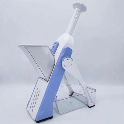 Multifunctional Vegetable Cutter with safety design and 30+ slicing options