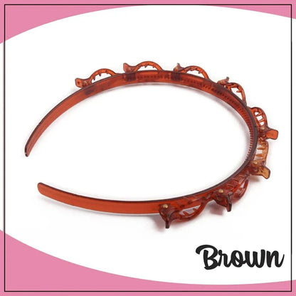 Stylish Korean-inspired double bangs hair clips and headbands for women