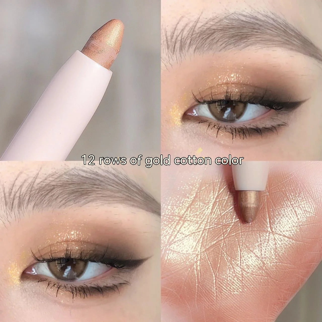 Crouching Silkworm Eyeliner Pen in 15 shades for brightening eye makeup