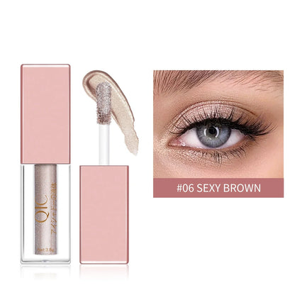 Liquid Eyeshadow with Diamond Pearlescent Finish in various colors
