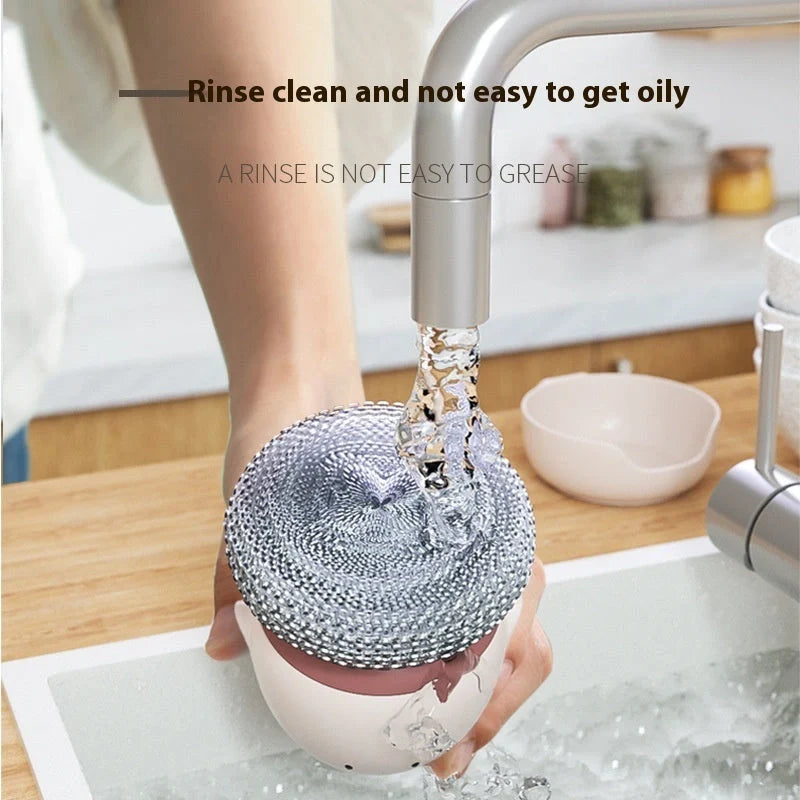 Automatic liquid filling dishwashing brush with cute chicken design and replaceable head