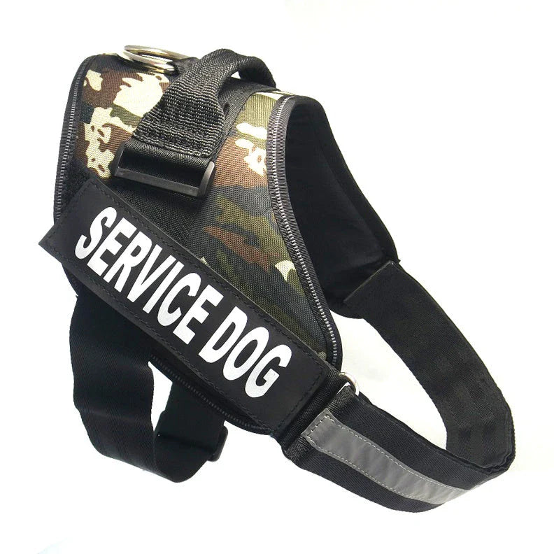 Premium nylon dog chest harness with adjustable fit for comfort and support during outdoor activities