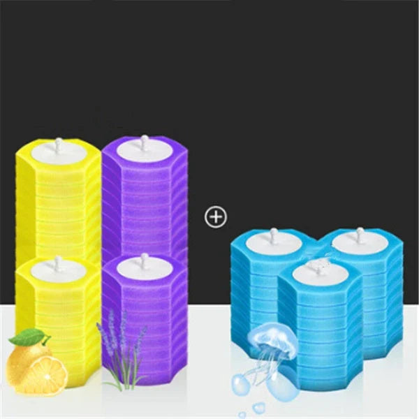 Premium disposable toilet brush with plastic, sponge, and scratch-resistant cloth for effective and hygienic bathroom cleaning