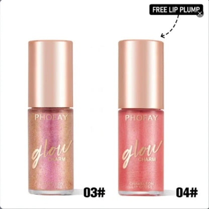 PHOFAY Hydrating Shimmer Lip Gloss in various shades for a moisturising and glamorous look