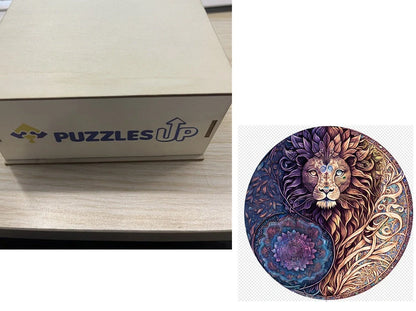 A3 Animal Wooden Puzzle with Box - Premium quality, vibrant animal designs, perfect for family fun