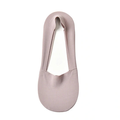 Silicone Non-Slip Shallow Boat Socks for Ladies in various colors, including black, skin, khaki, silver, and more.