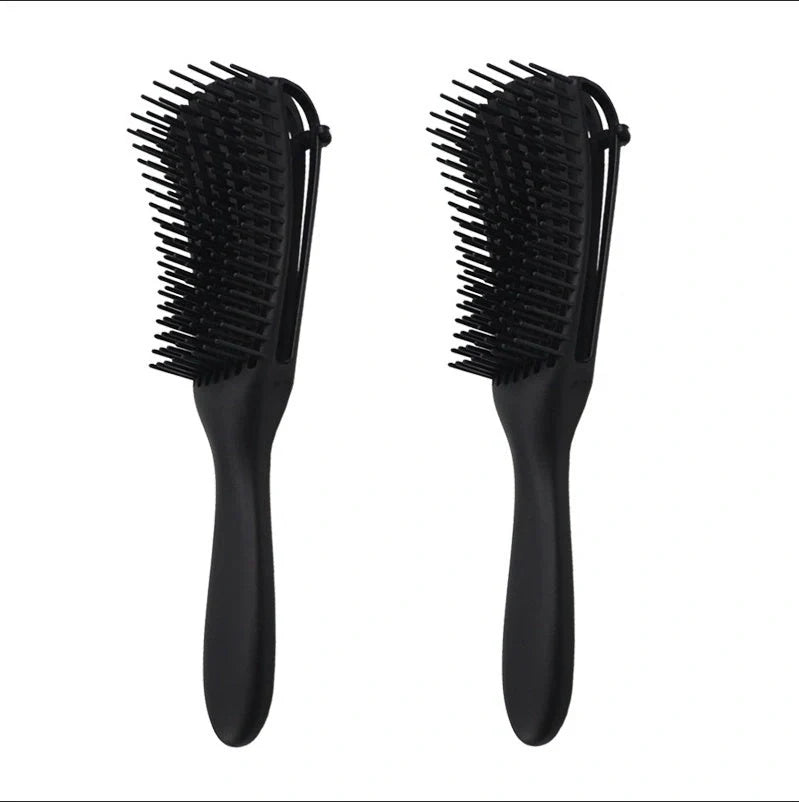 Knotted Haircut Massage Octopus Curling Comb in various colors for detangling and styling hair