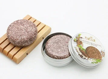 Natural Plant Shampoo Bar with essential oils for healthy hair care
