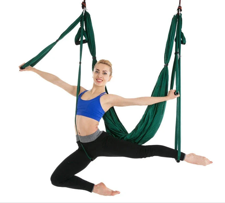 Premium Anti-Gravity Yoga Hammock for Aerial Dance and Fitness - Smooth Rotation, High-Strength Nylon Fabric, Versatile Design