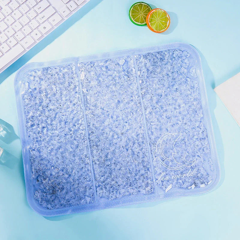 Summer Ice Crystal Pad Gel Cooling Artifact in various colors