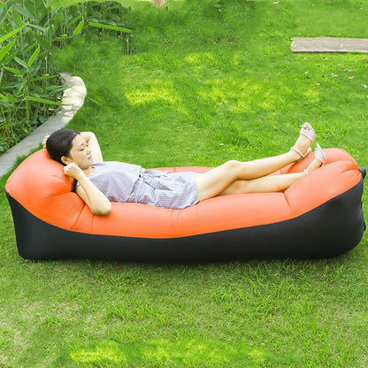 Premium inflatable air sofa in various colours, perfect for outdoor relaxation and leisure