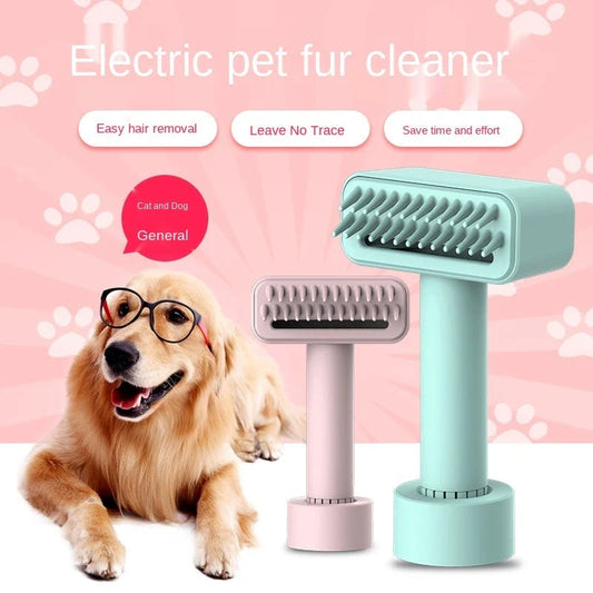 Wireless Electric Pet Grooming Comb for Effortless Flea and Fur Removal