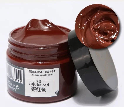 Leather Repair Kit for Restoring and Reviving Shoes, Sofas, and Other Leather Goods