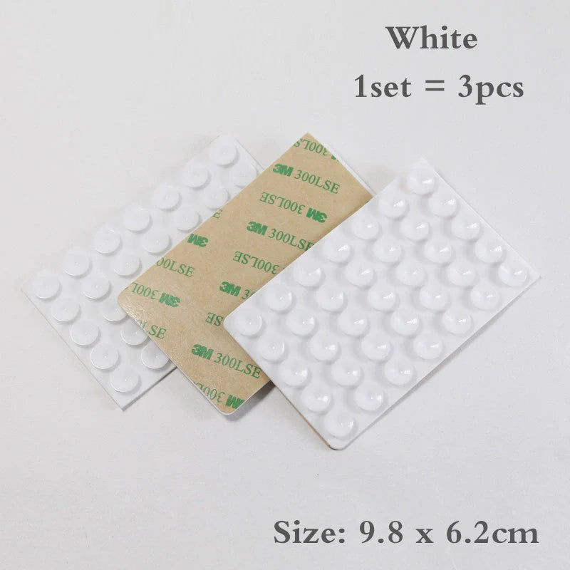 24 Grain Square Silicone Suction Cup for mobile phone and charging bank