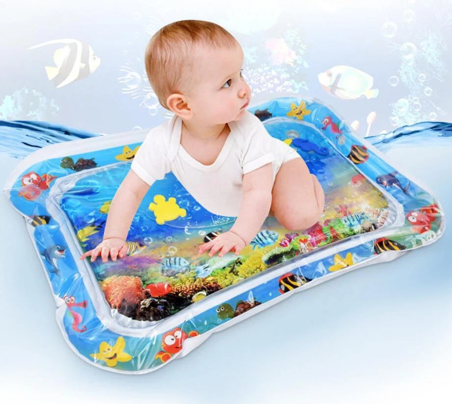 Baby Inflatable Water Mat for toddlers summer play, 66x50cm, PVC material