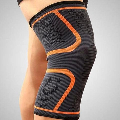 Anti-slip breathable knee support in various colours for joint health