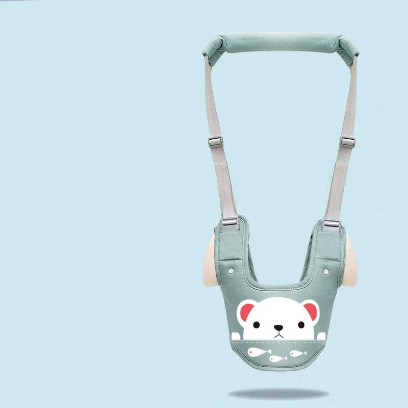 Adjustable baby walker harness for toddlers in various colours and designs