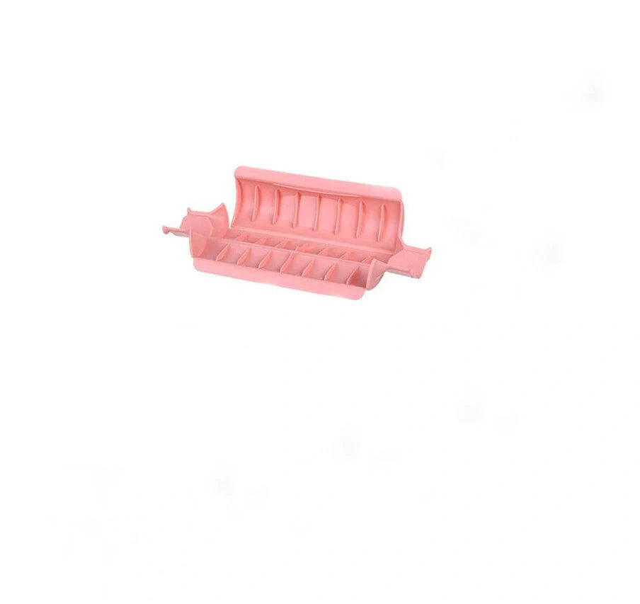 BBQ anti-skid kebab 8 frame protector in green, khaki, blue, and pink