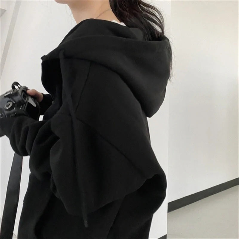Cosy fleece loose cardigan jacket with lace detailing in various colours