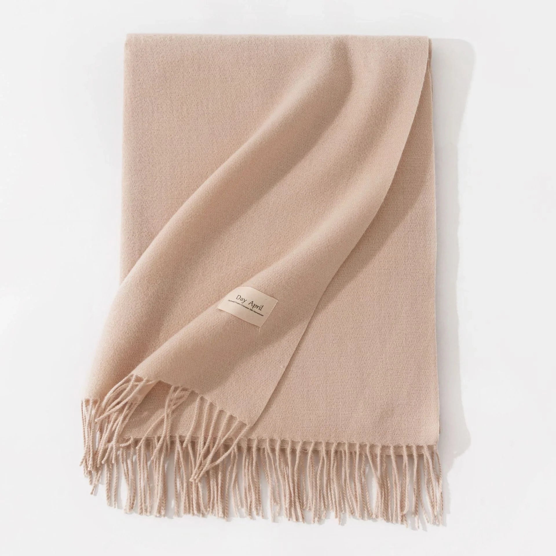 Elegant artificial cashmere scarf for women in various colors, perfect for winter warmth and style.