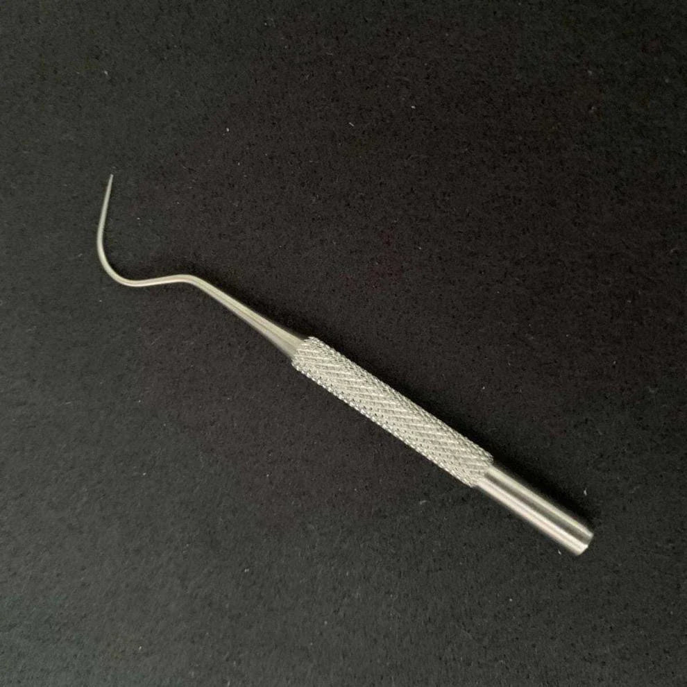 Premium Stainless Steel Toothpick Set with Short and Long Picks for Portable Dental Cleaning