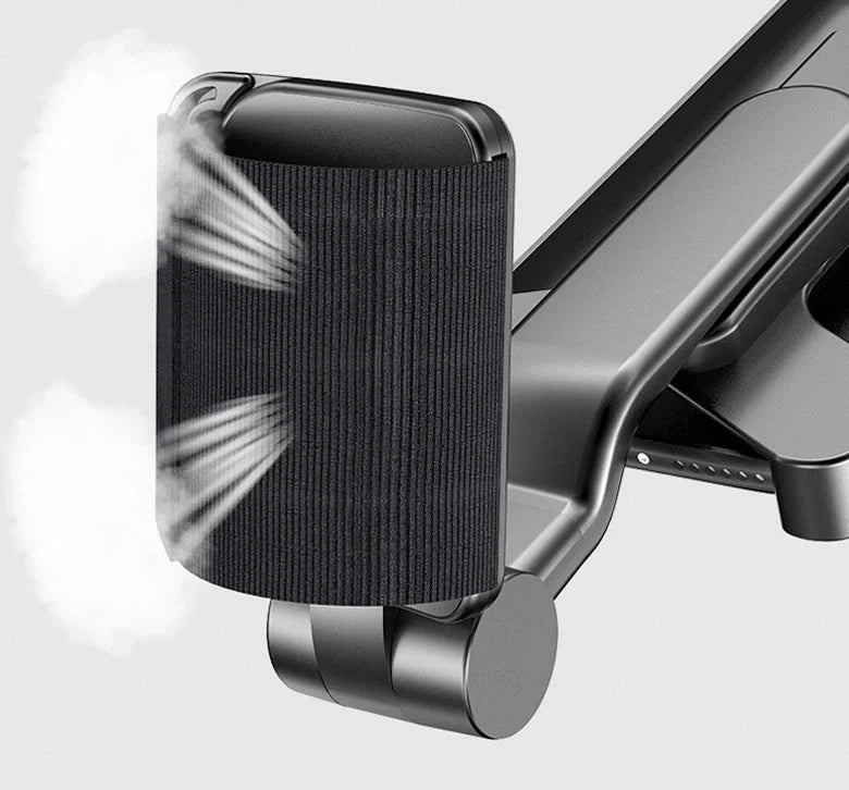 Portable arm mobile phone holder for outdoor sports with multi-angle rotation