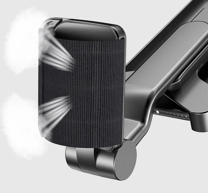 Portable arm mobile phone holder for outdoor sports with multi-angle rotation