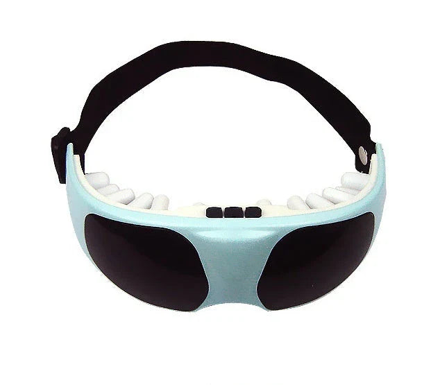 Premium eye massager with multi-frequency vibration, rolling acupuncture points, and high-frequency magnetic field for relaxation and rejuvenation