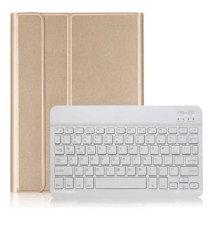 10.2 inch Tablet Smart Case with Removable Bluetooth Keyboard for All-new iPad