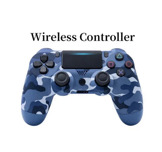 Ergonomic PS4 wireless controller with precise controls, responsive touchpad, and customizable design for an immersive gaming experience