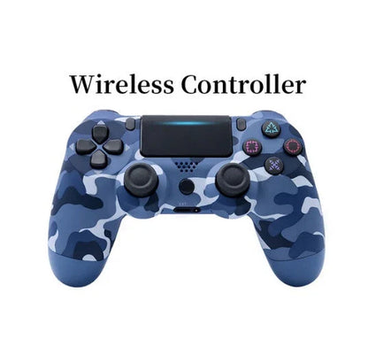 Ergonomic PS4 wireless controller with precise controls, responsive touchpad, and customizable design for an immersive gaming experience