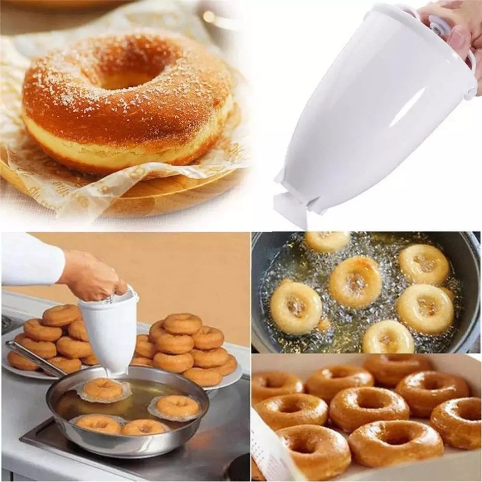 Plastic Donut Baking Mold DIY Tool for creative kitchen desserts