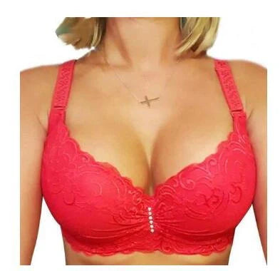 Adjustable Push Up Bralette in black with soft padding