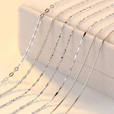 Elegant S925 Sterling Silver Necklace showcasing timeless design and quality craftsmanship