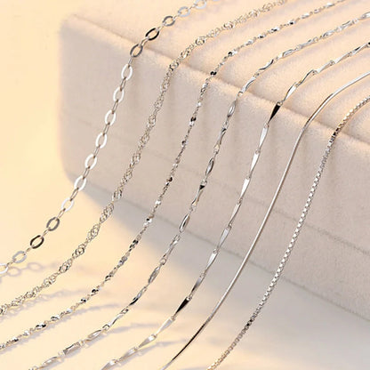 Elegant S925 Sterling Silver Necklace showcasing timeless design and quality craftsmanship